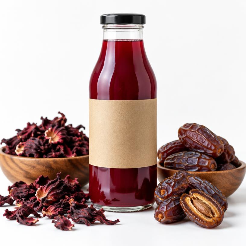 Zobo Juice with Dates